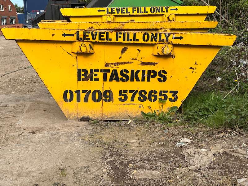 Domestic Skip Hire in Rotherham & Mexborough